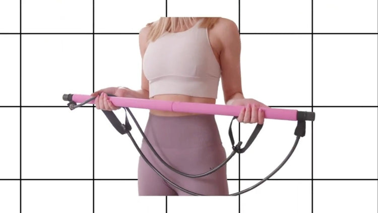 Pilates Bar Kit Resistance Bands Home