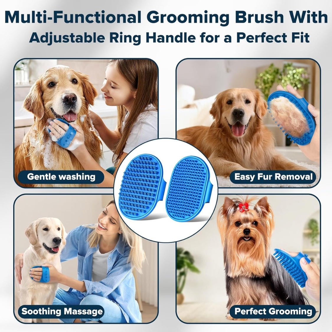 6PCS Pet Grooming Bath Supplies Kit