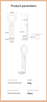 360 Foldable Magnetic Phone Stand