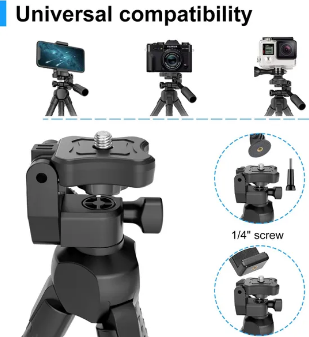 Flexible Phone Tripod With Remote