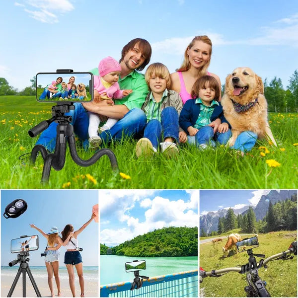 Flexible Phone Tripod With Remote