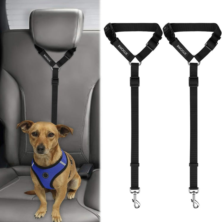 2 Pack Dog Car Seat Belt Restraint