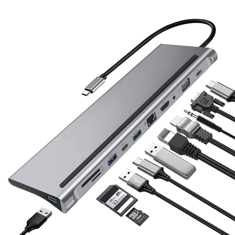 TYPE-C 11-In-1 Multifunctional Docking Station