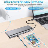 TYPE-C 11-In-1 Multifunctional Docking Station