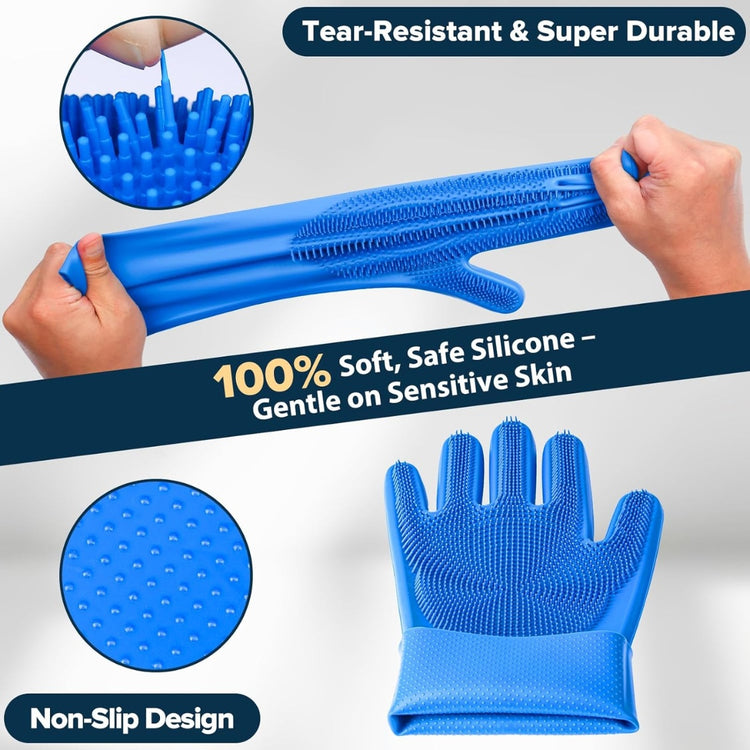 6PCS Pet Grooming Bath Supplies Kit