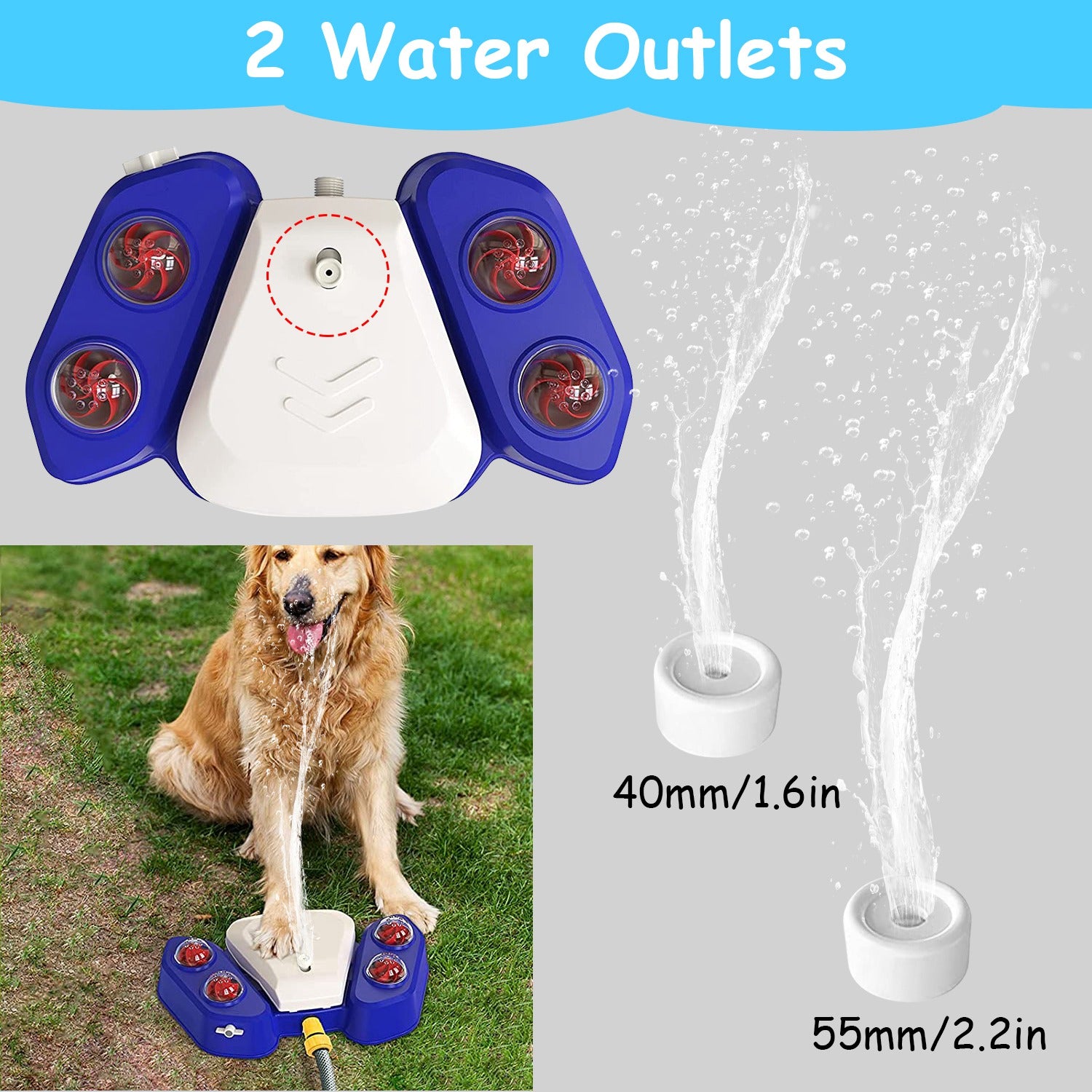 Automatic Dog Water Fountain XL