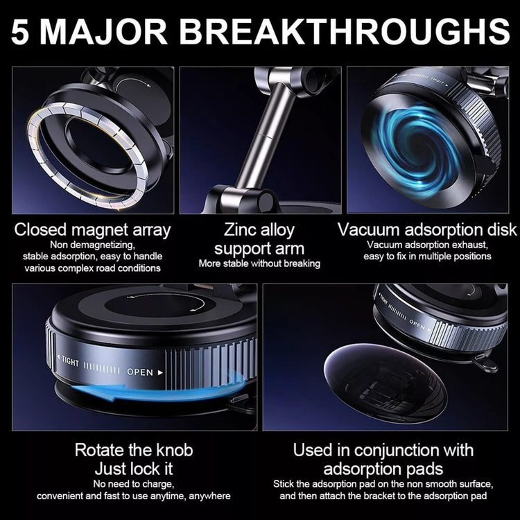 360 Magnetic Vacuum Phone Mount