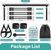 Pilates Bar Kit Resistance Bands Home