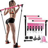 Pilates Bar Kit Resistance Bands Home