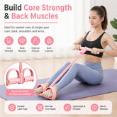 6 Tube Pedal Resistance Band Set