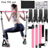 Pilates Bar Resistance Band Fitness