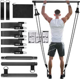 Pilates Bar Resistance Band Fitness
