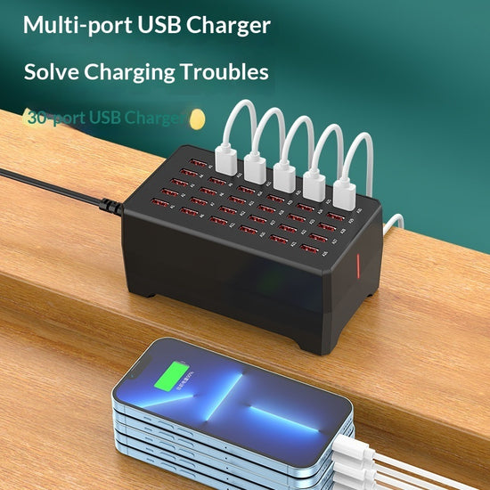 150W Charging Station With Wireless Charging Capability
