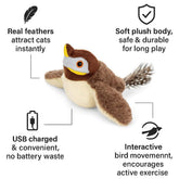 USB Flapping Bird Cat Toy Interactive