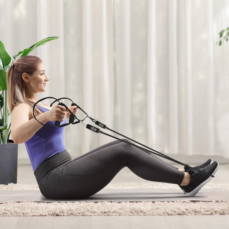Pilates Bar Kit Resistance Bands Home