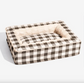 Classic Plaid Pet Bed Removable & Washable