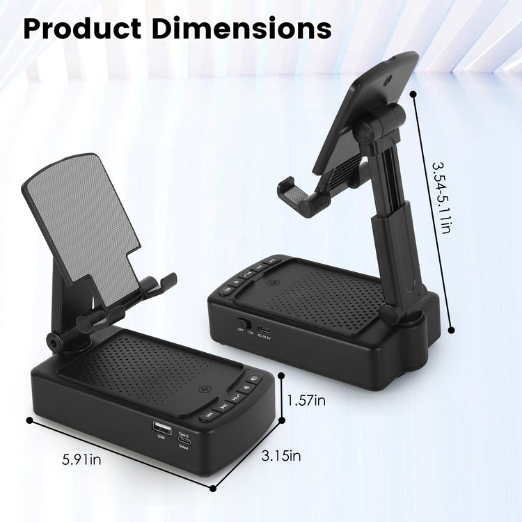 Wireless Speaker Phone Stand PowerBank