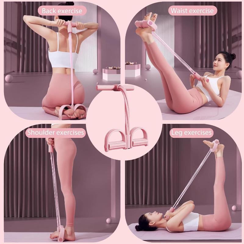 6 Tube Pedal Resistance Band Set