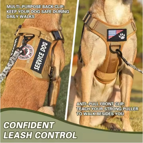 Tactical Reflective Dog Harness