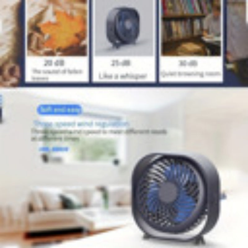 Rechargeable Mini Desktop Fans