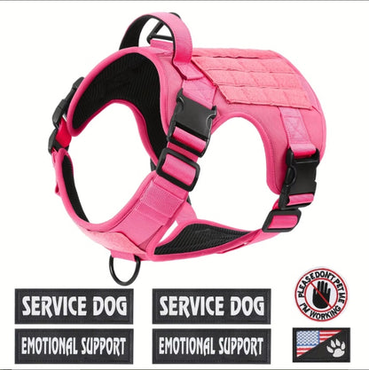 Tactical Reflective Dog Harness