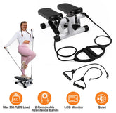 Mini-Fitness Stepper w Bands LCDs