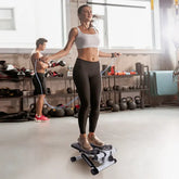 Mini-Fitness Stepper w Bands LCDs