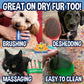 Dog Shampoo Grooming Bath Brush