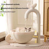 Sisal Cat Scratching Post Bed Combo