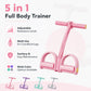 6 Tube Pedal Resistance Band Set