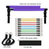 Portable Pilates Bar Gym Band Set