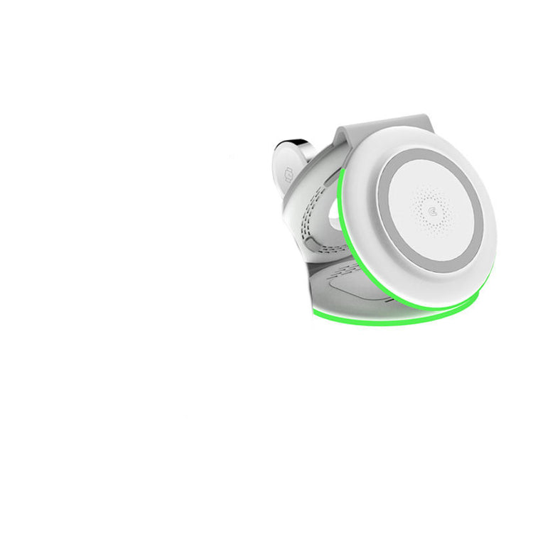 Magnetic Suction Wireless Charging Three In One Folding