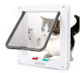 lockable pet door for cats and small dogs