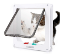 lockable pet door for cats and small dogs