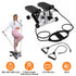 Mini Fitness Stepper w Bands LCD