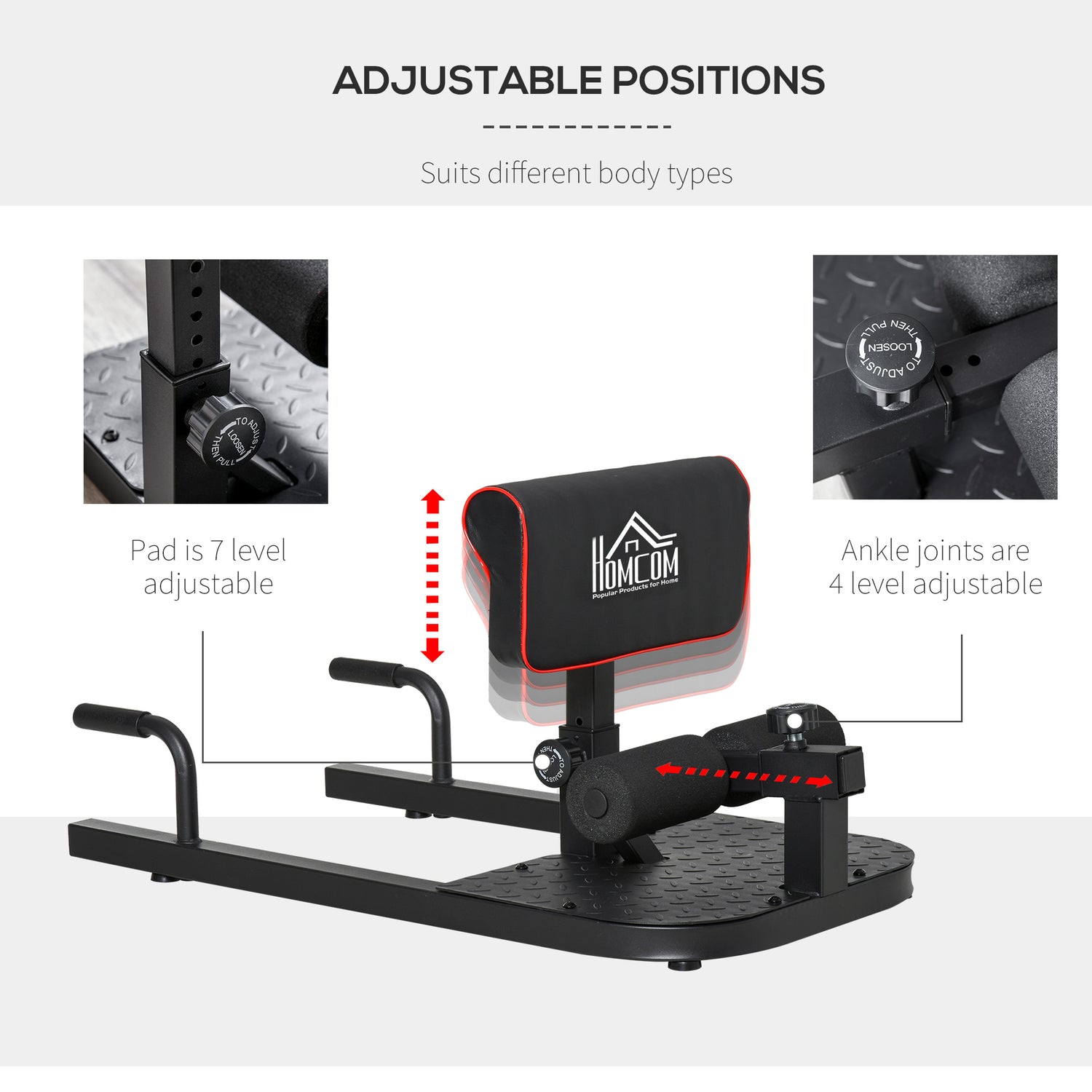 3-in-1 Push Up Sit Up Squat Machine