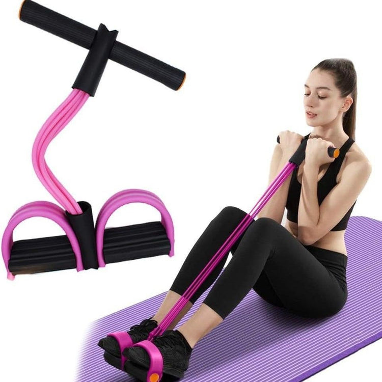 Six Bar Sit Up Resistance Rope Kit