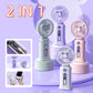 2-in-1 Handheld Mini Fan Power