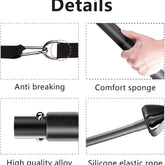 Pilates Bar Resistance Band Fitness