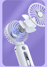 2-in-1 Handheld Mini Fan Power