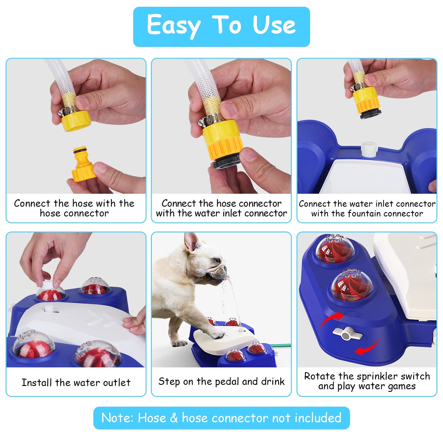 Automatic Dog Water Fountain XL