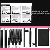 Pilates Bar Resistance Band Fitness