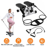 Mini-Fitness Stepper w Bands LCDs