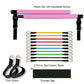Portable Pilates Bar Gym Band Set