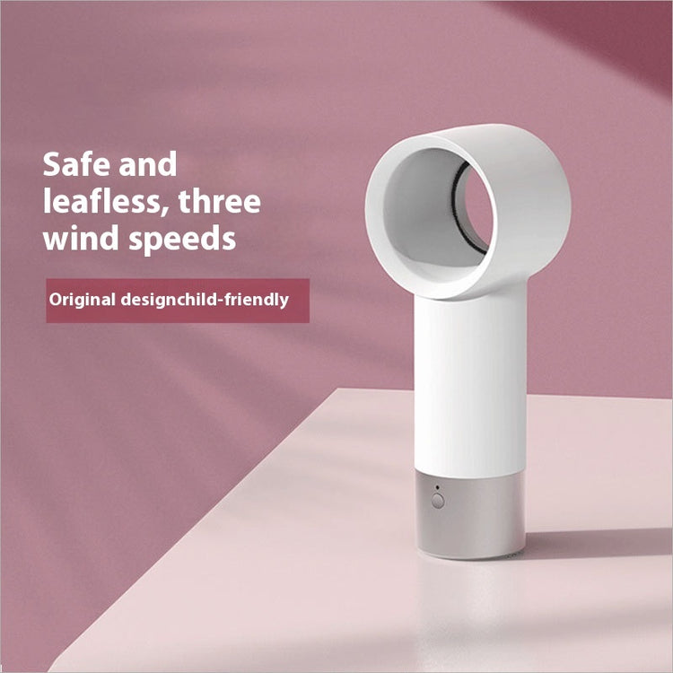 Portable Mini Bladeless Fan Safe Handheld Set