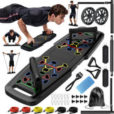 Portable Push Up Board Home Gym Set