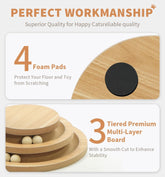 2 Layer Sisal Cat Scratching Post Toy