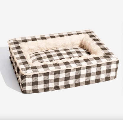 Classic Plaid Pet Bed Removable & Washable